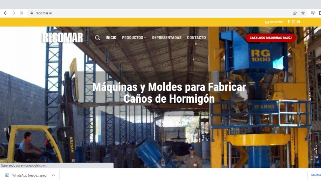 maquinas y moldes para fabricar caños de hormigon